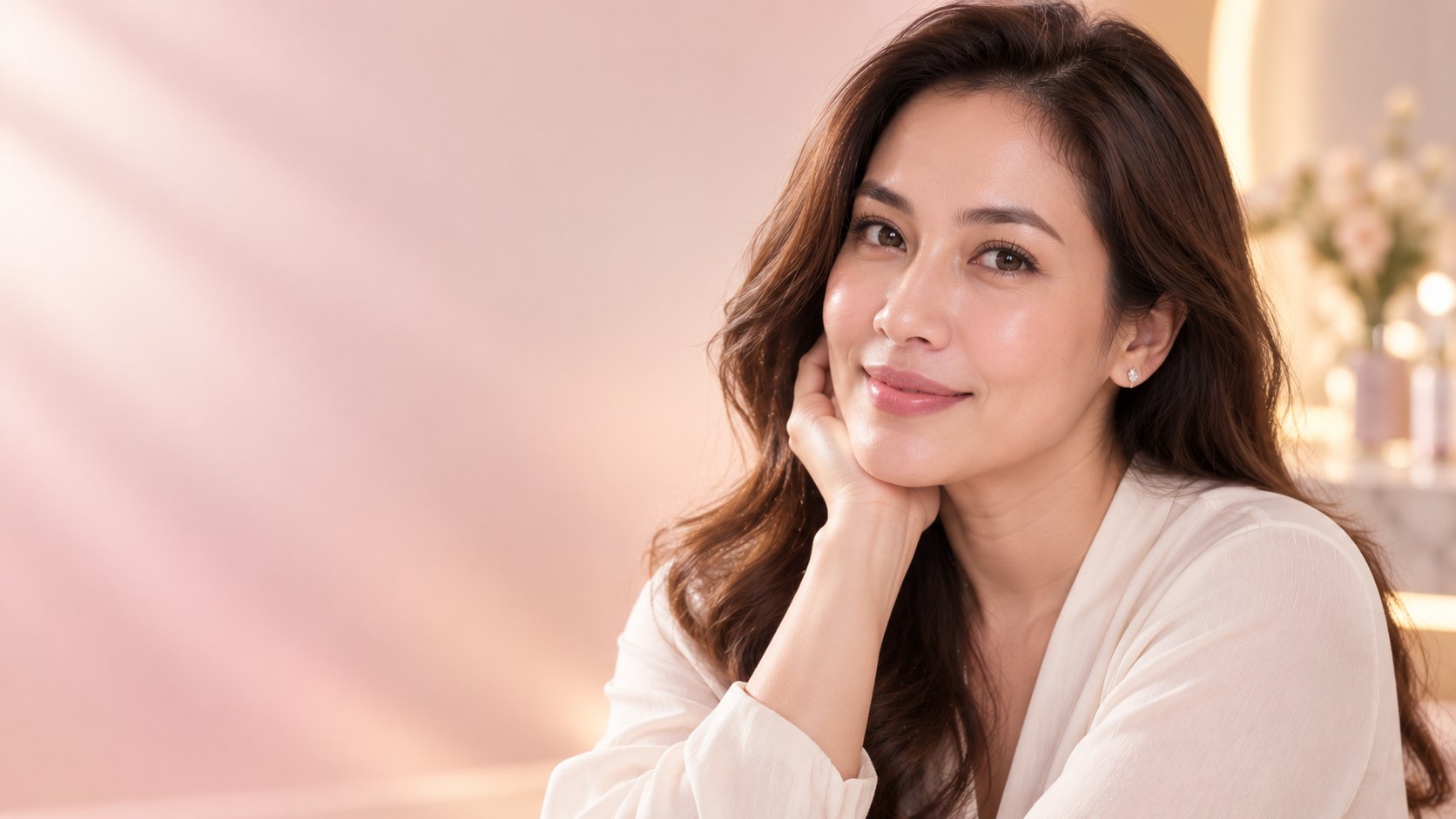 Klien Werisa dengan kulit sehat alami